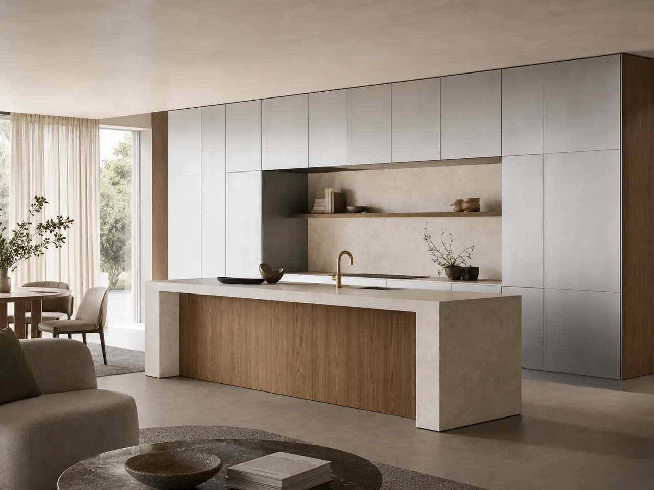 Cocinas de diseño industrial: lo que Konstantin Grcic enseña a los hogares de lujo — editorial de Fadior sobre mobiliario en acero inoxidable 304