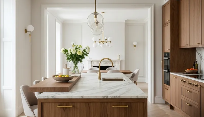 Cocina de acero inoxidable para apartamento minimalista: el lujo silencioso del acero sin juntas — editorial de Fadior sobre mobiliario en acero inoxidable 304