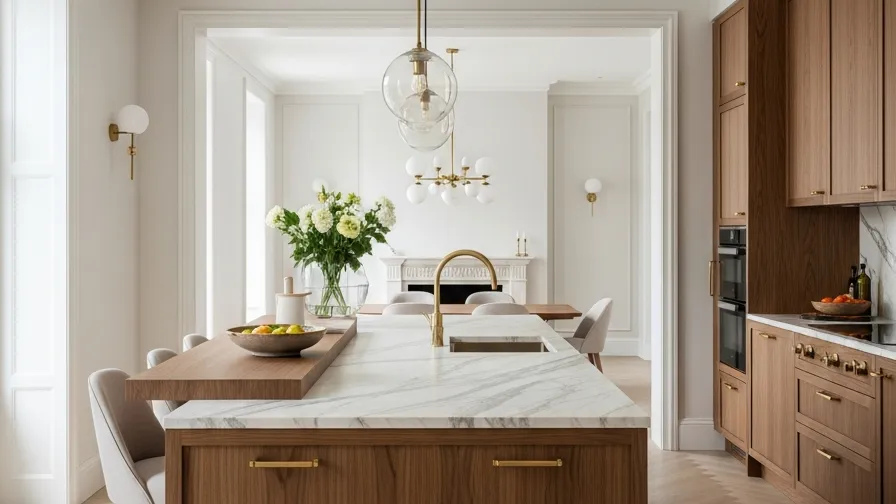Cocina de acero inoxidable para apartamento minimalista: el lujo silencioso del acero sin juntas