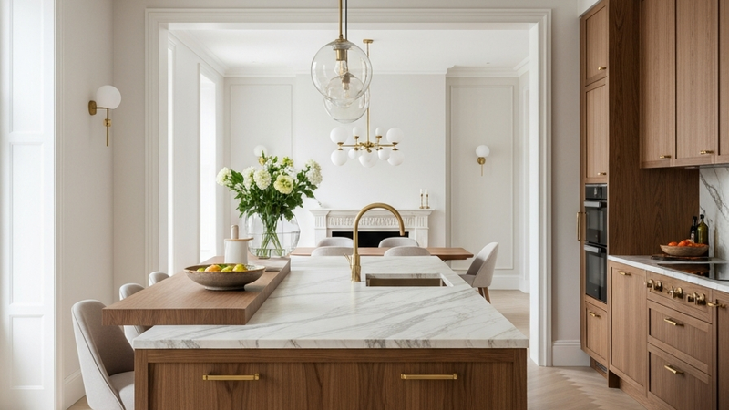 Minimalist Apartment Stainless Steel Kitchen: The Quiet Luxury of Seamless Steel