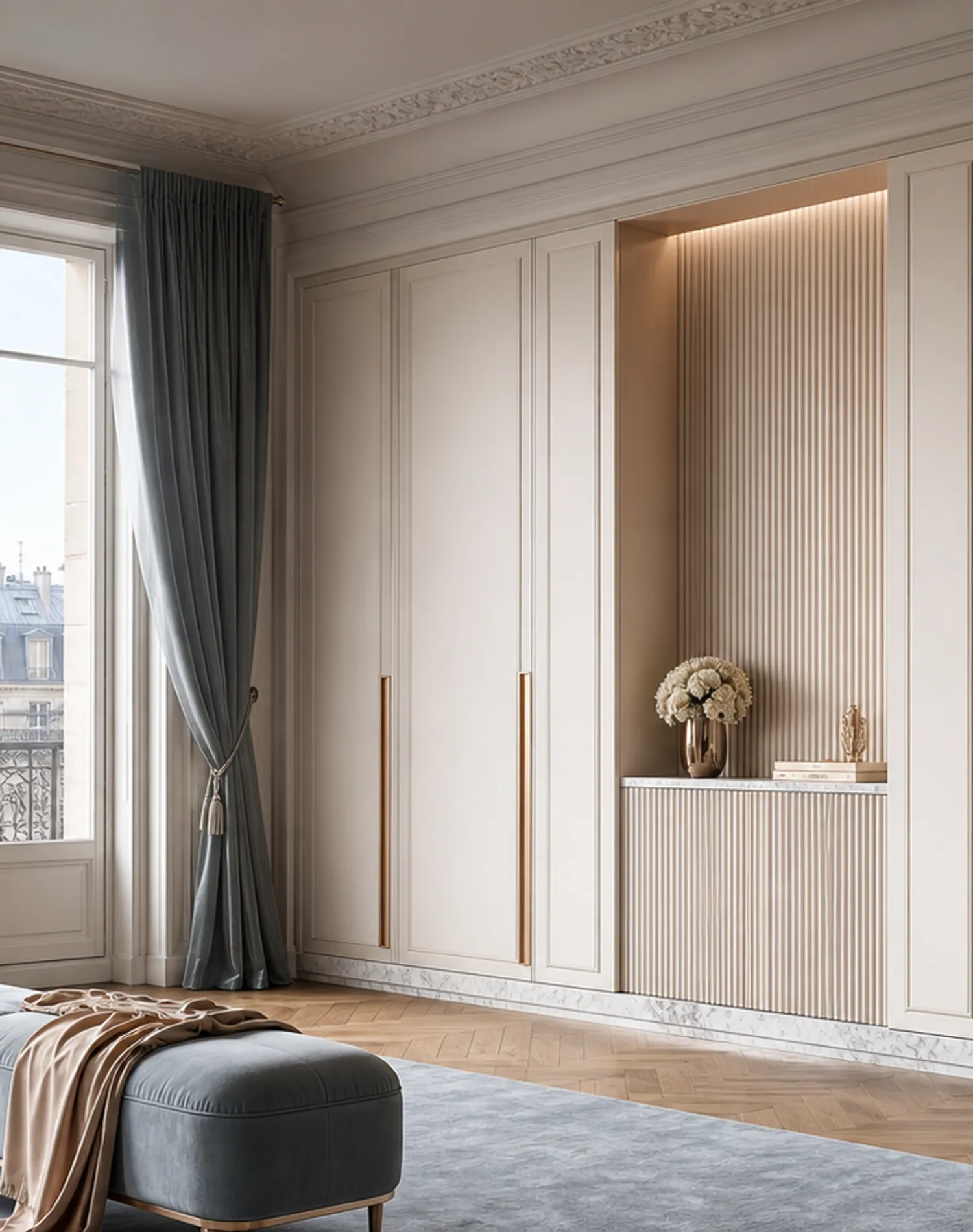Suite de Armario Resonance con Claustro de Accesorios Pearl Flute estudio de adaptación
