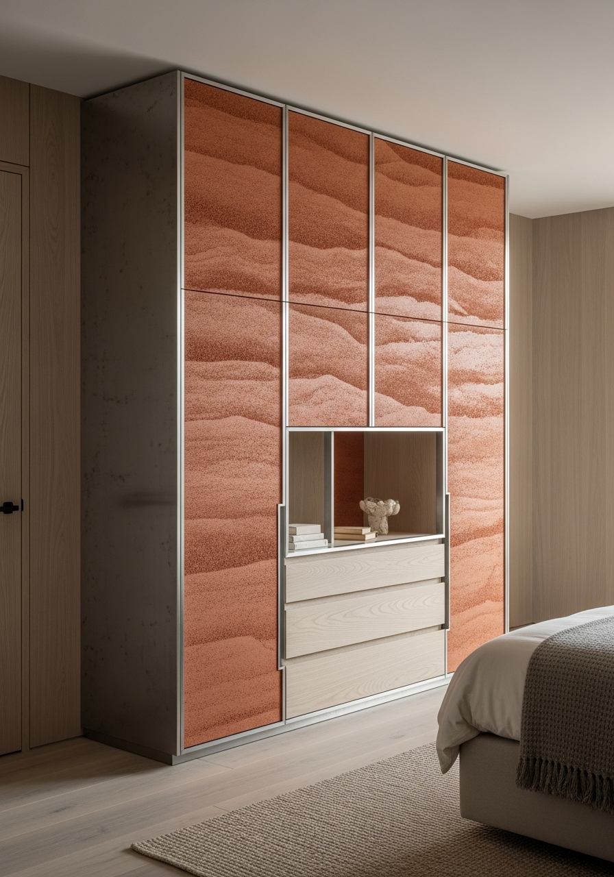 Fadior Brera Wardrobe Suite — interior room context showing cabinet integration