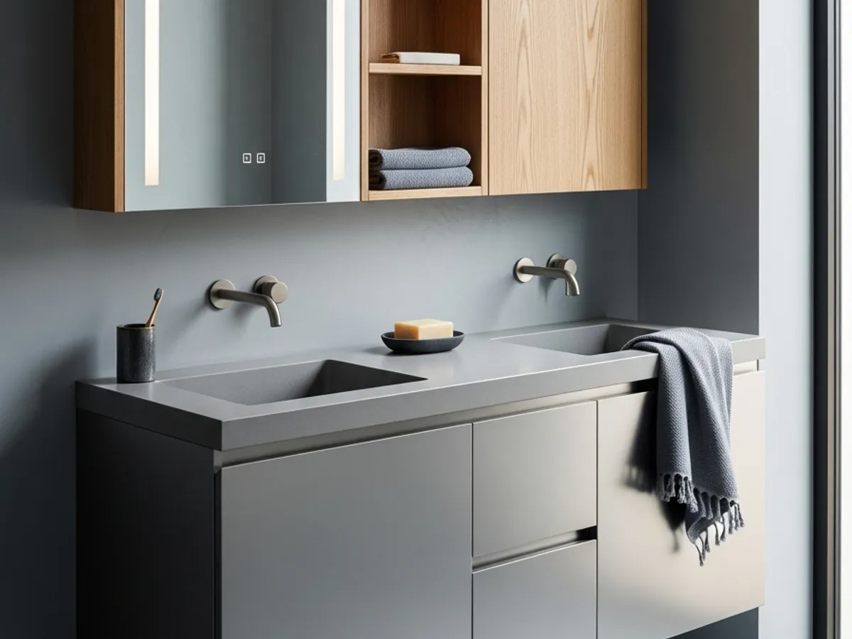 Suite de Baño y Tocador Acqua vista de producto