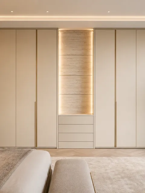 Suite de Vestidor Elementum con Columna Vertebral de Bajo Contenido de Sílice