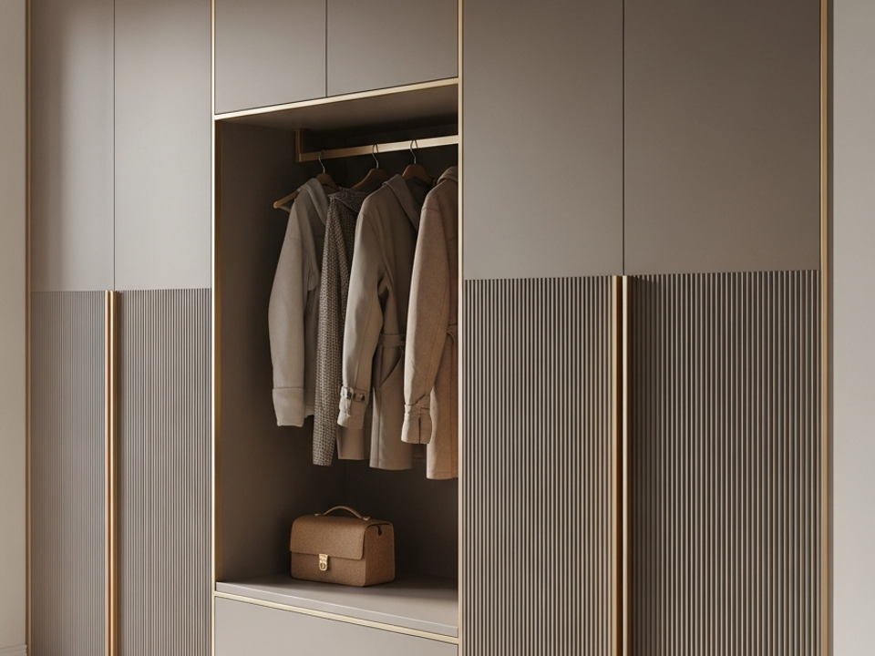 Fadior Savile Entryway Suite — 304 stainless steel entryway system, front view