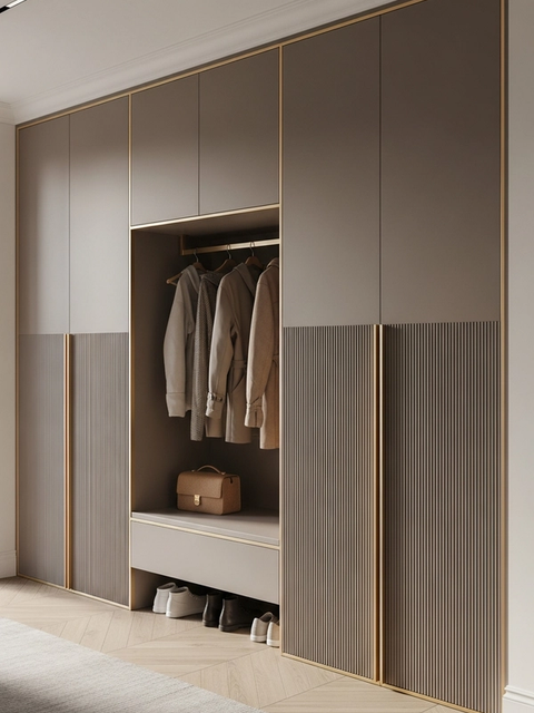 Fadior Savile Entryway Suite — 304 stainless steel entryway system, front view