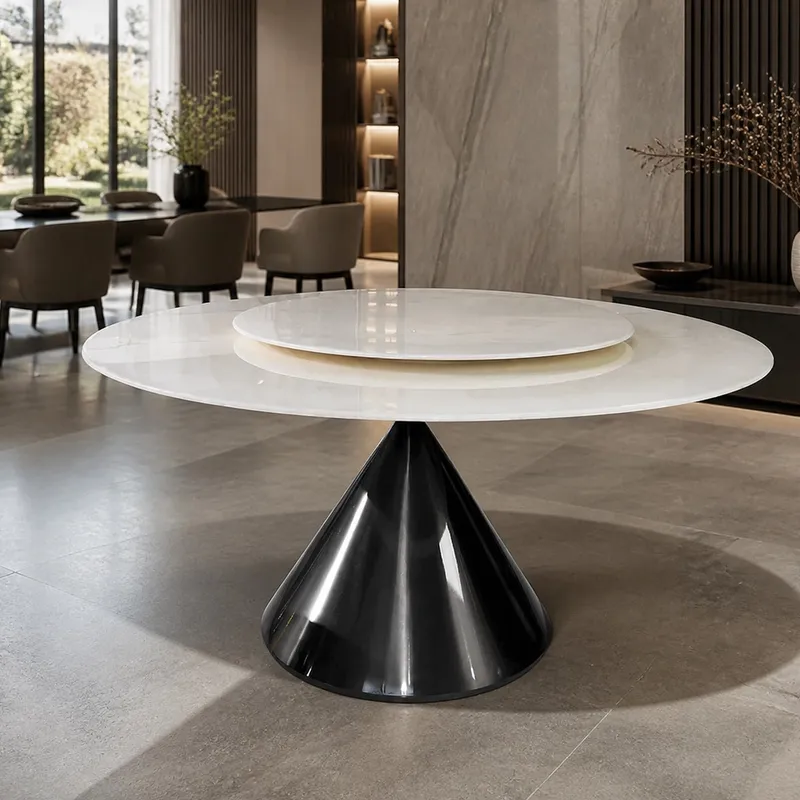 Compact Marble Dining Table 1300×760 mm