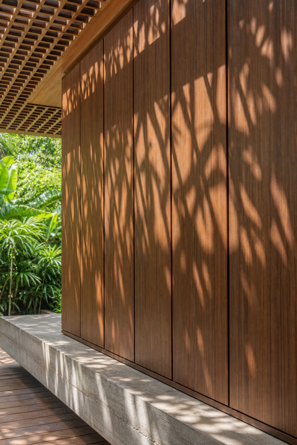 Fadior Cannes Balcony Suite with Riviera Laundry Screen — close-up of stainless steel finish and hardware detail