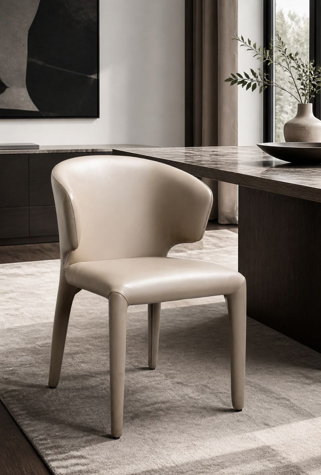 Dining Chair styled in a FADIOR HOME interior setting