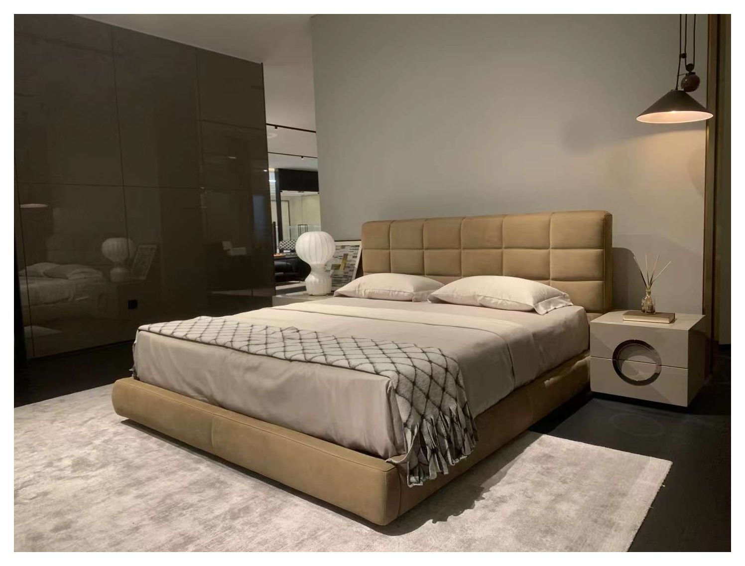Upholstered Bed 2230*1920*1050H product photo for FADIOR HOME shop