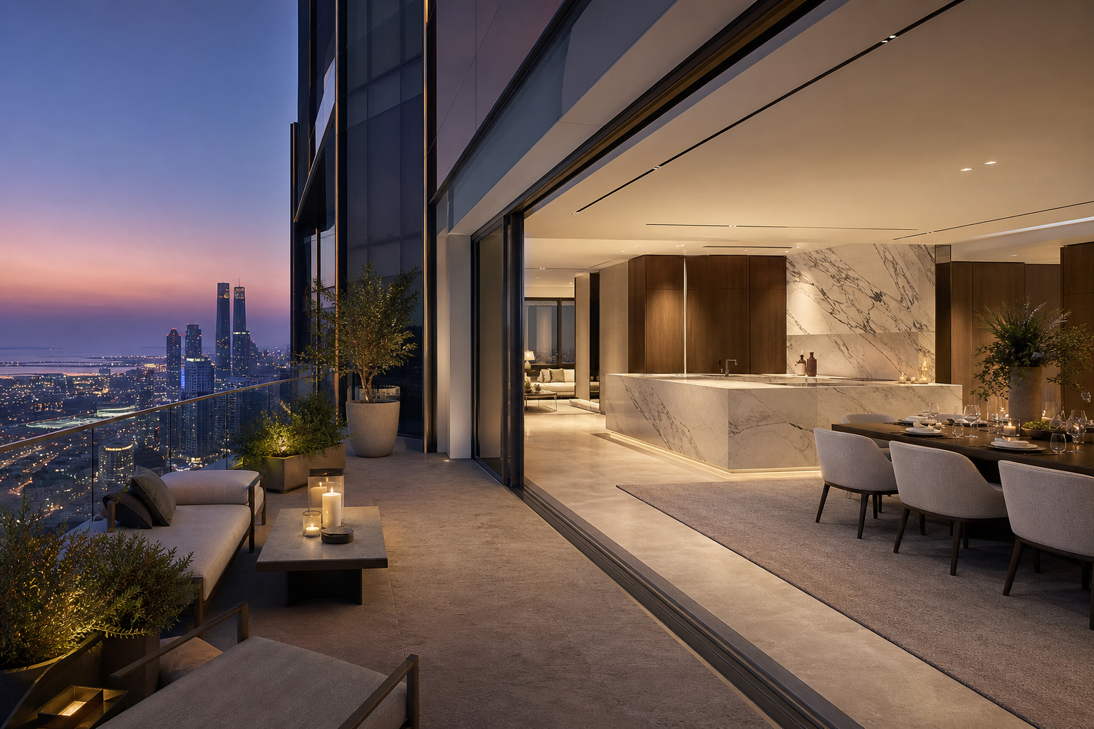 Ático de Cocina de 320 m² en Abu Dhabi imagen 4
