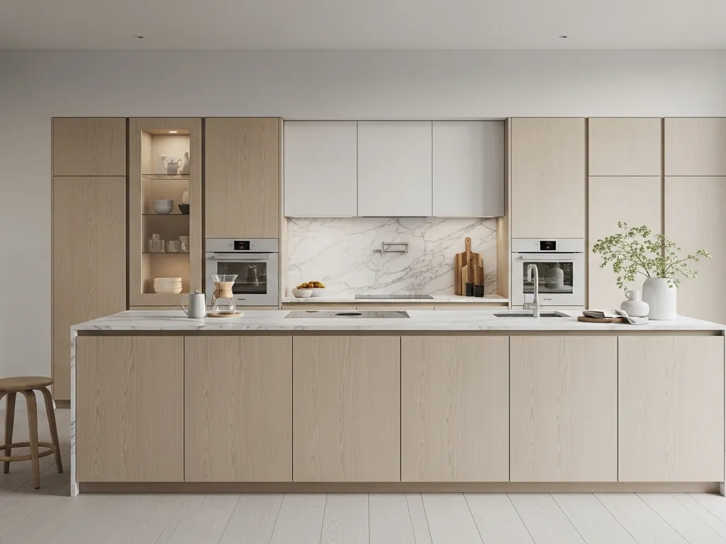 Guangzhou Penthouse — integrated storage and material transitions