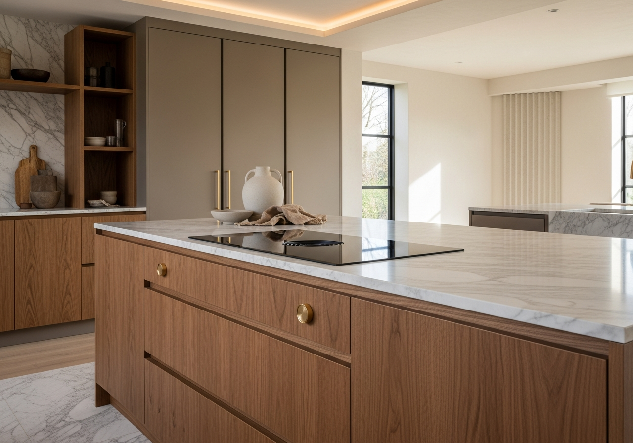 Diseño de cocinas de lujo pequeñas: soluciones arquitectónicas para espacios compactos imagen 1