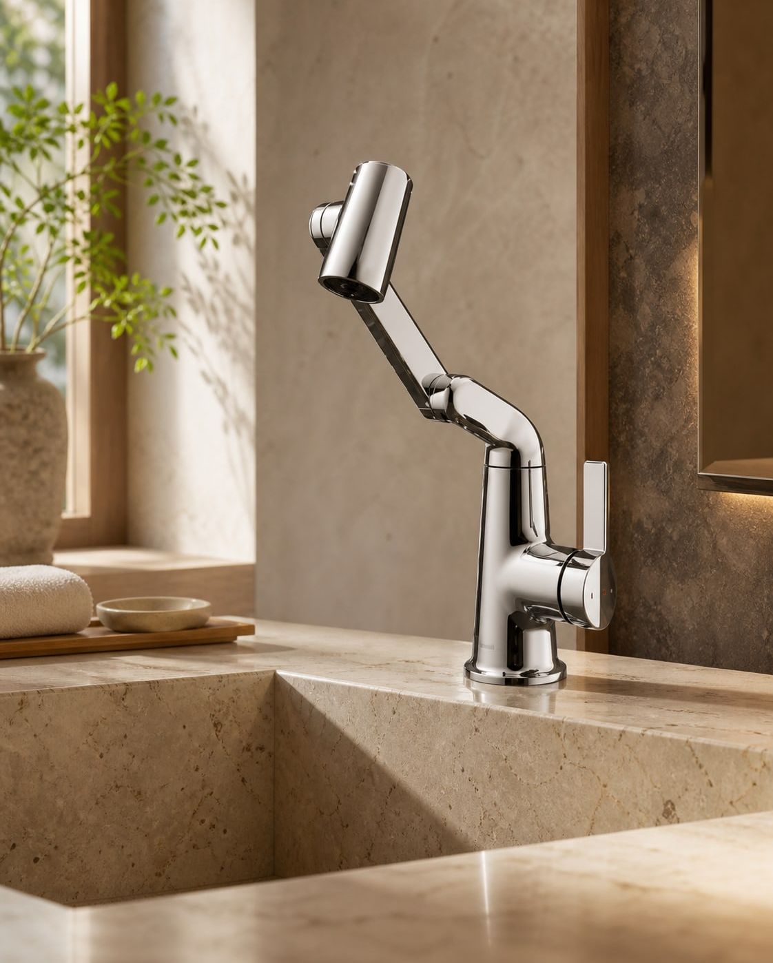 Basin styled in a FADIOR HOME interior setting