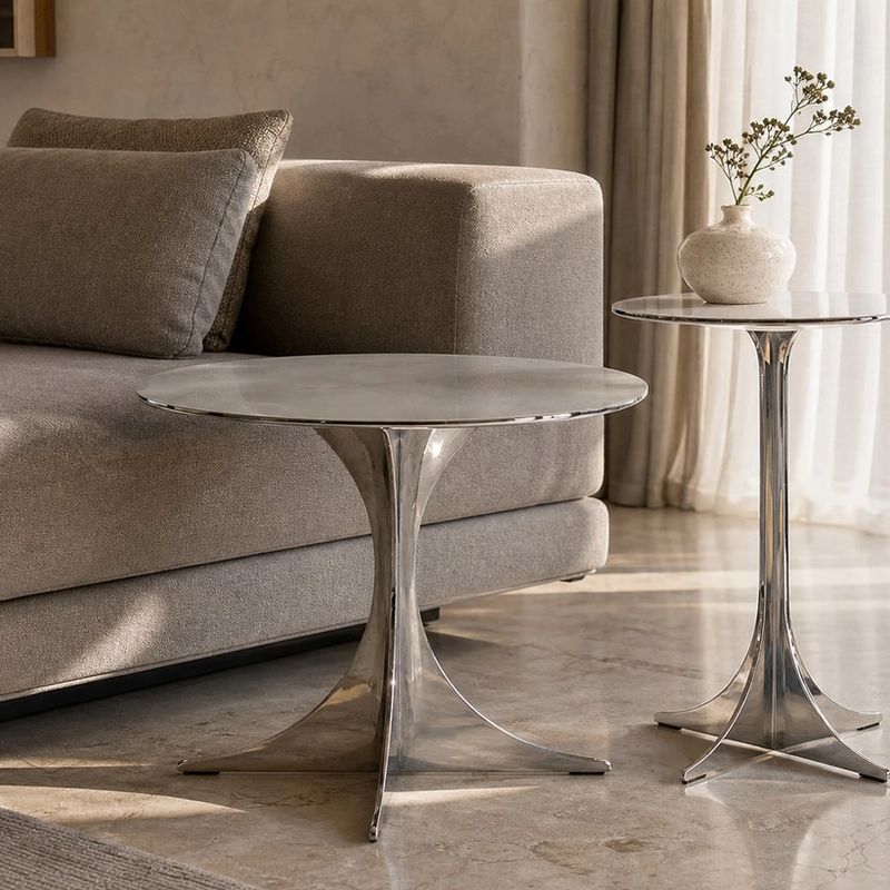 Side Table styled in a FADIOR HOME interior setting