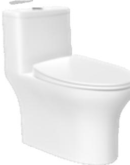 One-Piece Siphonic Toilet product photo for FADIOR HOME shop