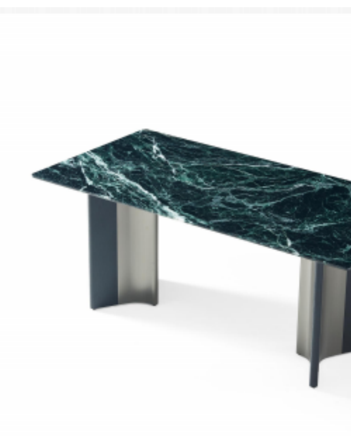 Stone-Top Marble Dining Table 140x80 product photo for FADIOR HOME shop