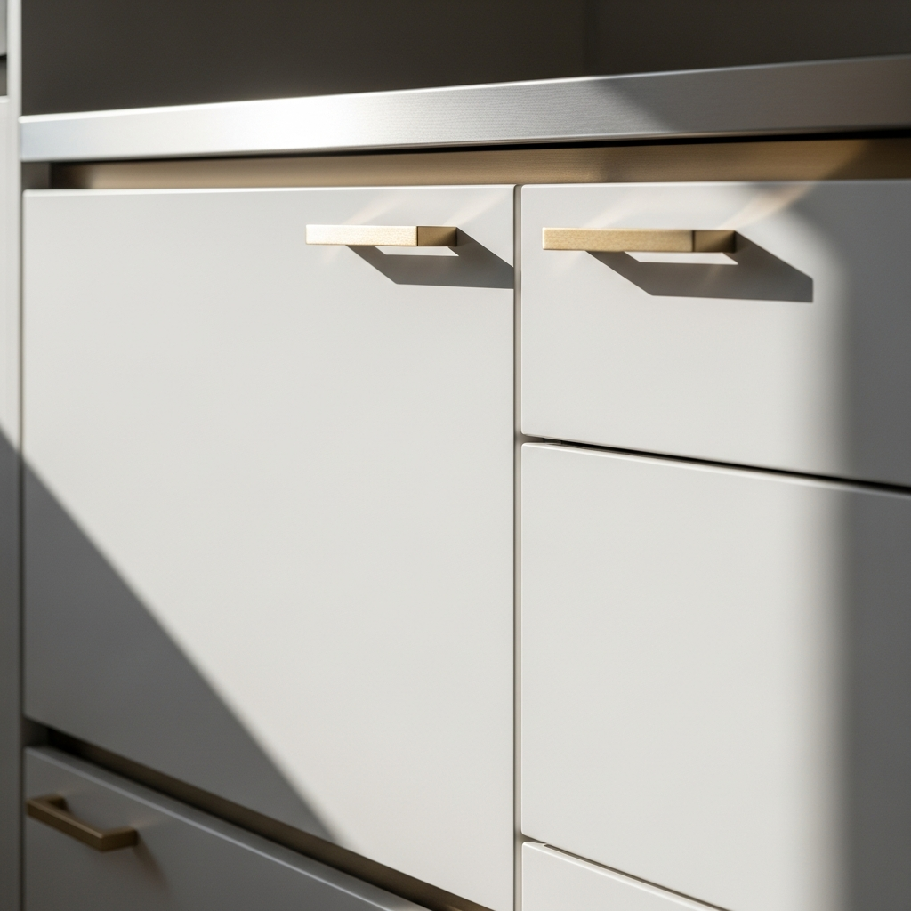 Fadior Seoul Gangnam Apartment — close-up of stainless steel finish and hardware detail