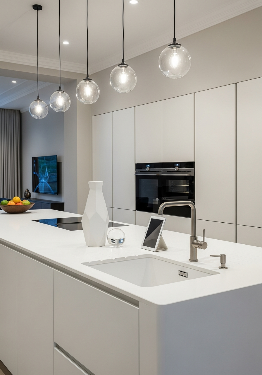 Fadior Abyss Kitchen Suite — interior room context showing cabinet integration