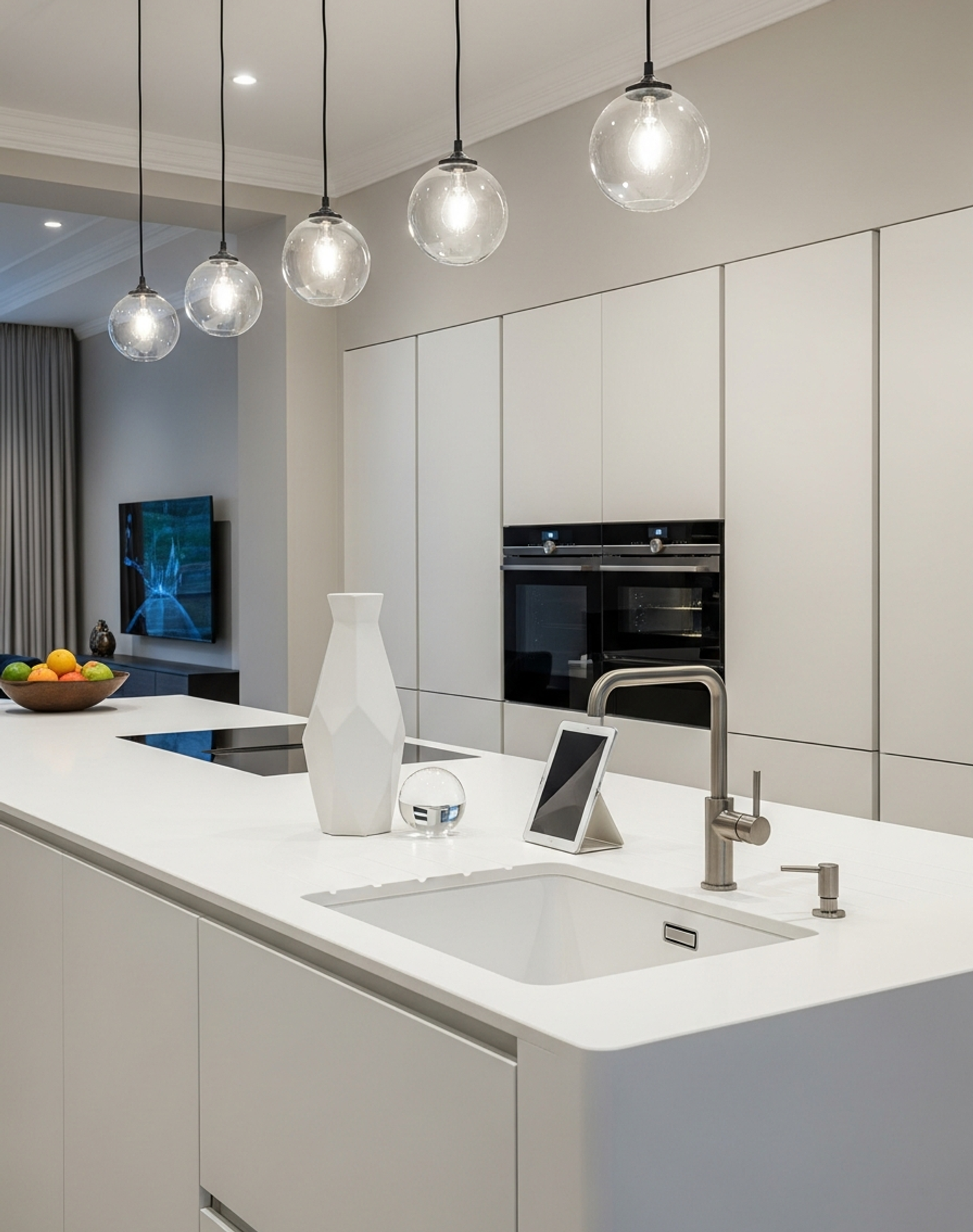 Fadior Abyss Kitchen Suite — interior room context showing cabinet integration