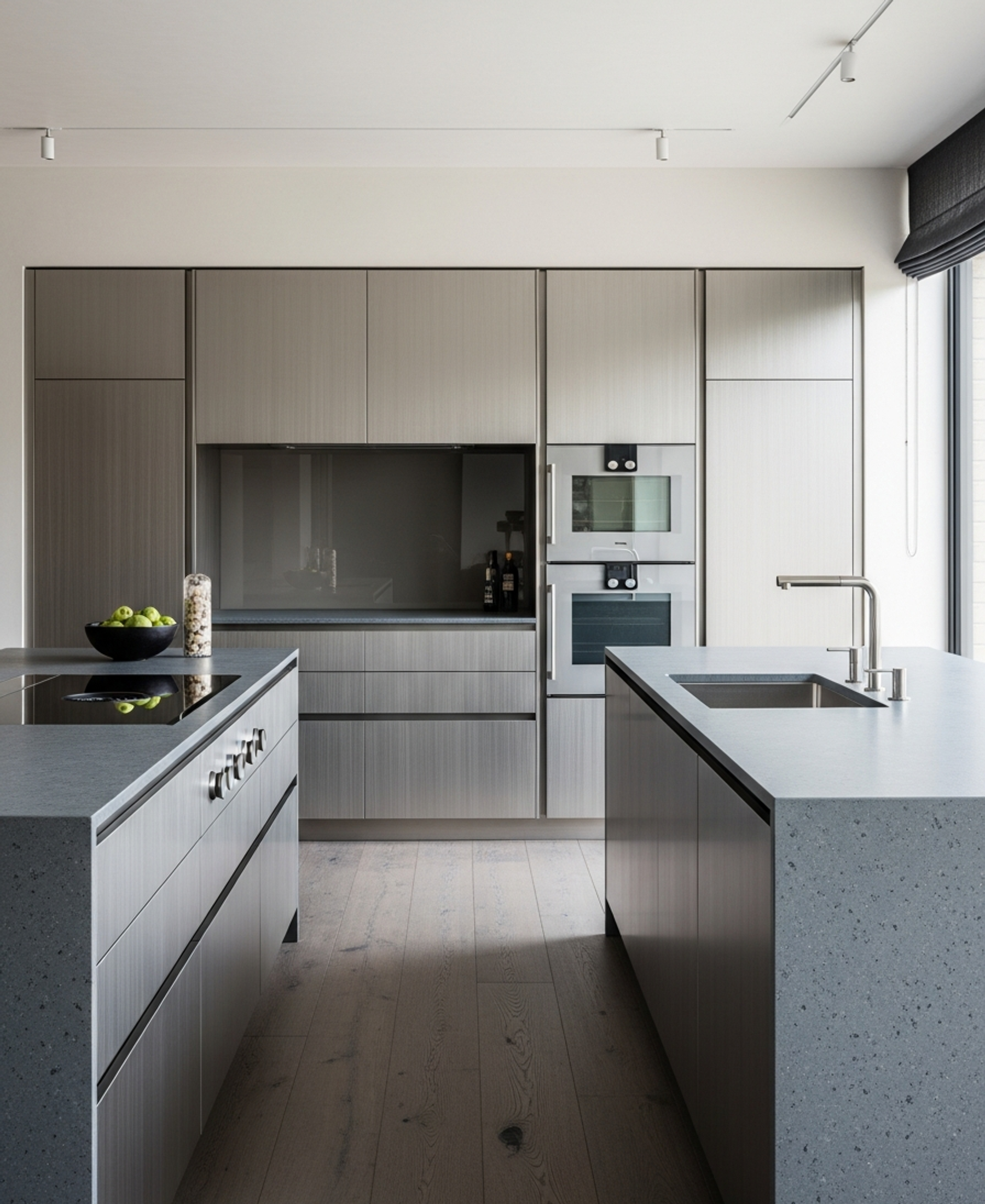 Fadior Abyss Kitchen Suite — 304 stainless steel kitchen system, front view