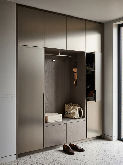 Fadior Archetype Entryway Suite — 304 stainless steel entryway system, front view