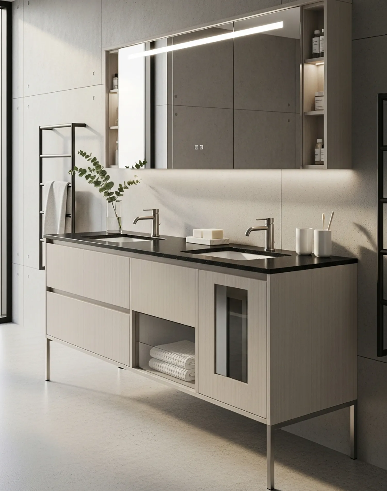 Suite de Tocador Acqua perspectiva interior
