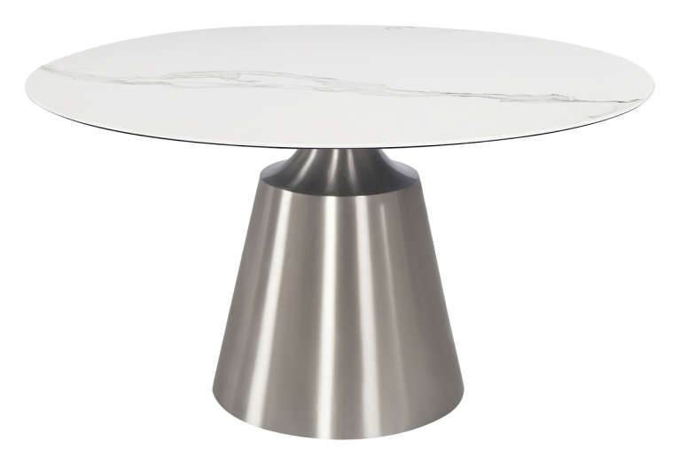 Marble Dining Table φ1350*750H product photo for FADIOR HOME shop