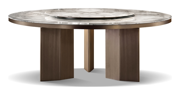 Marble Dining Table φ1500*750H product photo for FADIOR HOME shop