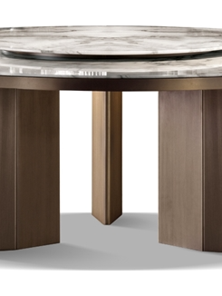 Marble Dining Table φ1500 × 760H product photo for FADIOR HOME shop