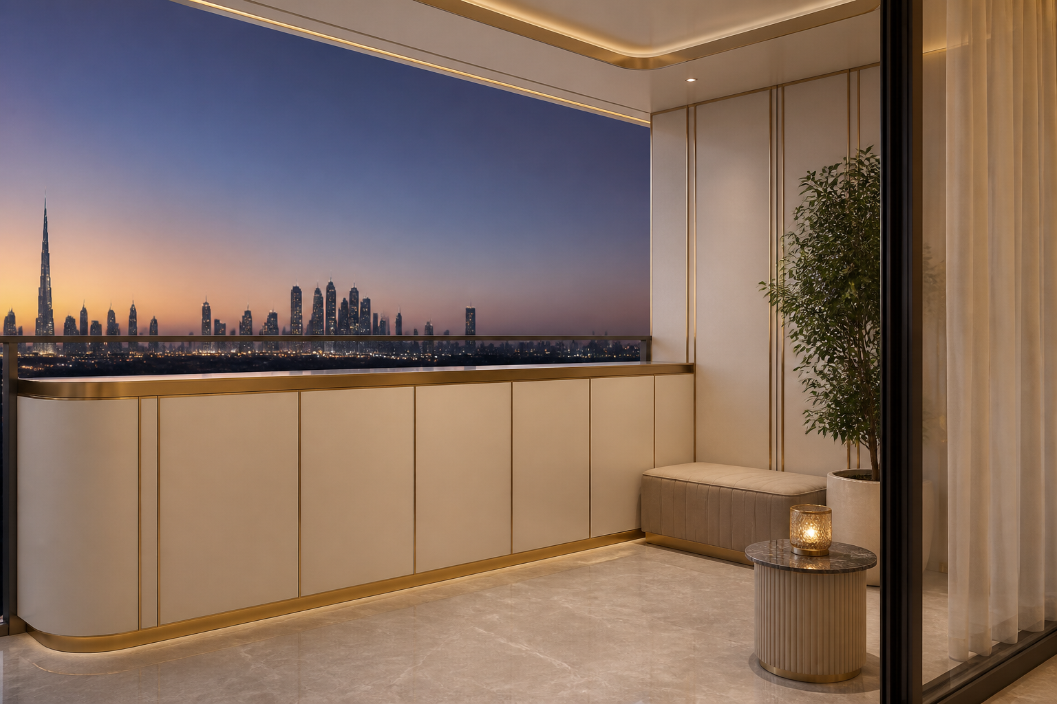 Fadior Cannes Balcony Suite with Parapet Service Gallery — lifestyle setting with natural light and residential styling