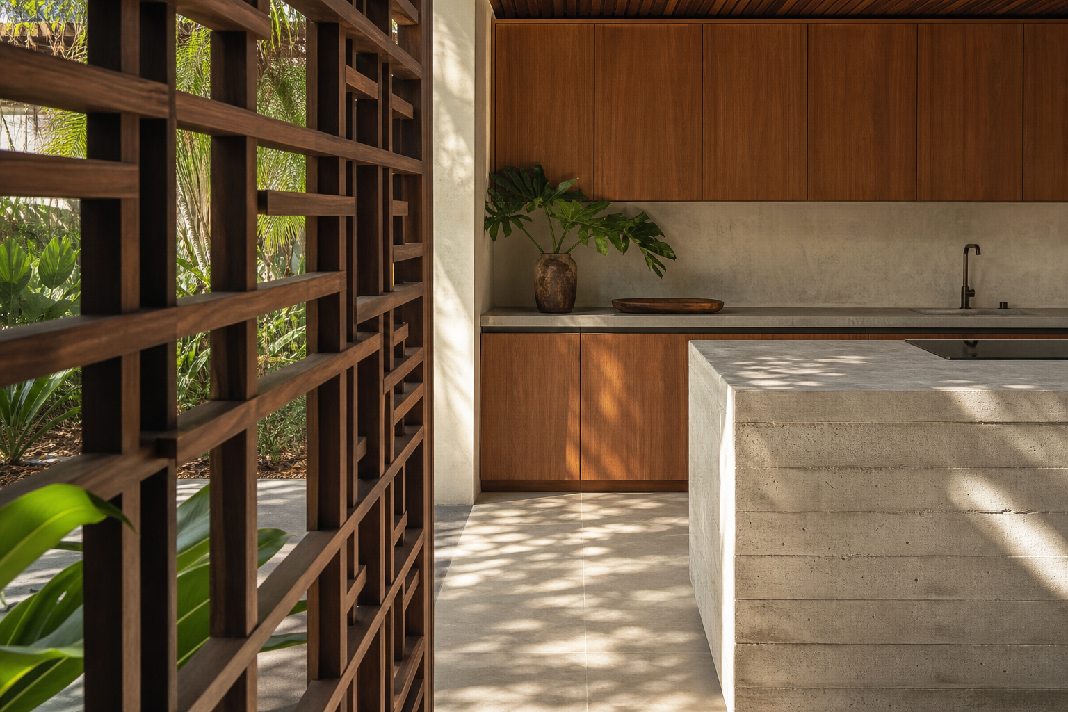 Fadior Dream Home Kitchen Suite with Sunlit Prep Courtyard — close-up of stainless steel finish and hardware detail