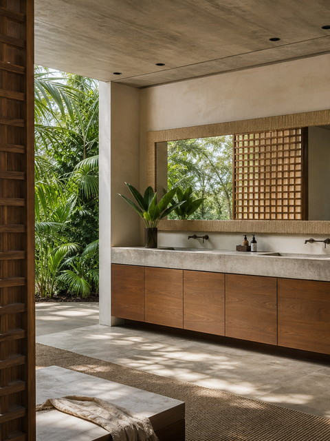 Fadior Alcove Architectural Water Vanity — 304 stainless steel bath and vanity system, front view