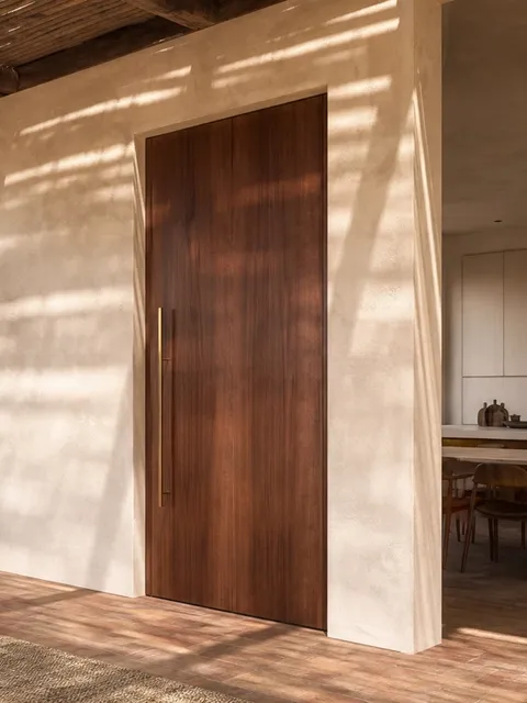 Suite de Puerta Interior Alabaster con Puerta de Línea de Suelo Calada