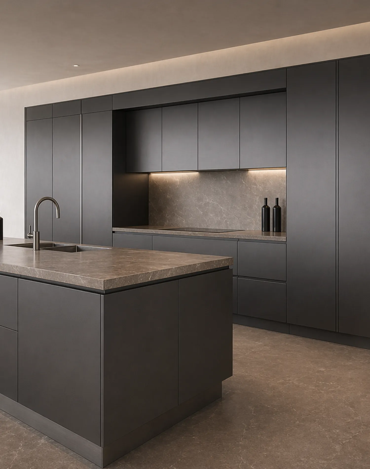 Suite de Cocina Abyss estudio de adaptación
