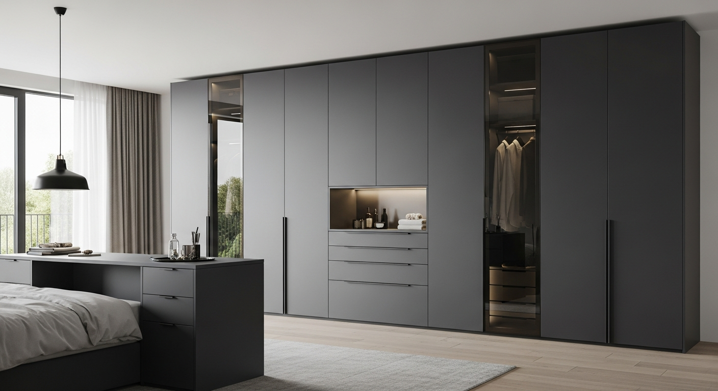 Fadior Brera Wardrobe Suite — lifestyle setting with natural light and residential styling