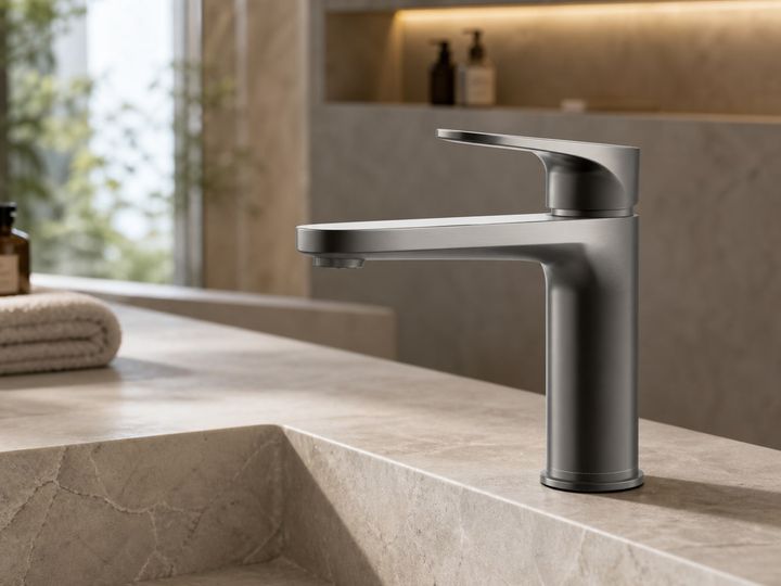 Basin styled in a FADIOR HOME interior setting