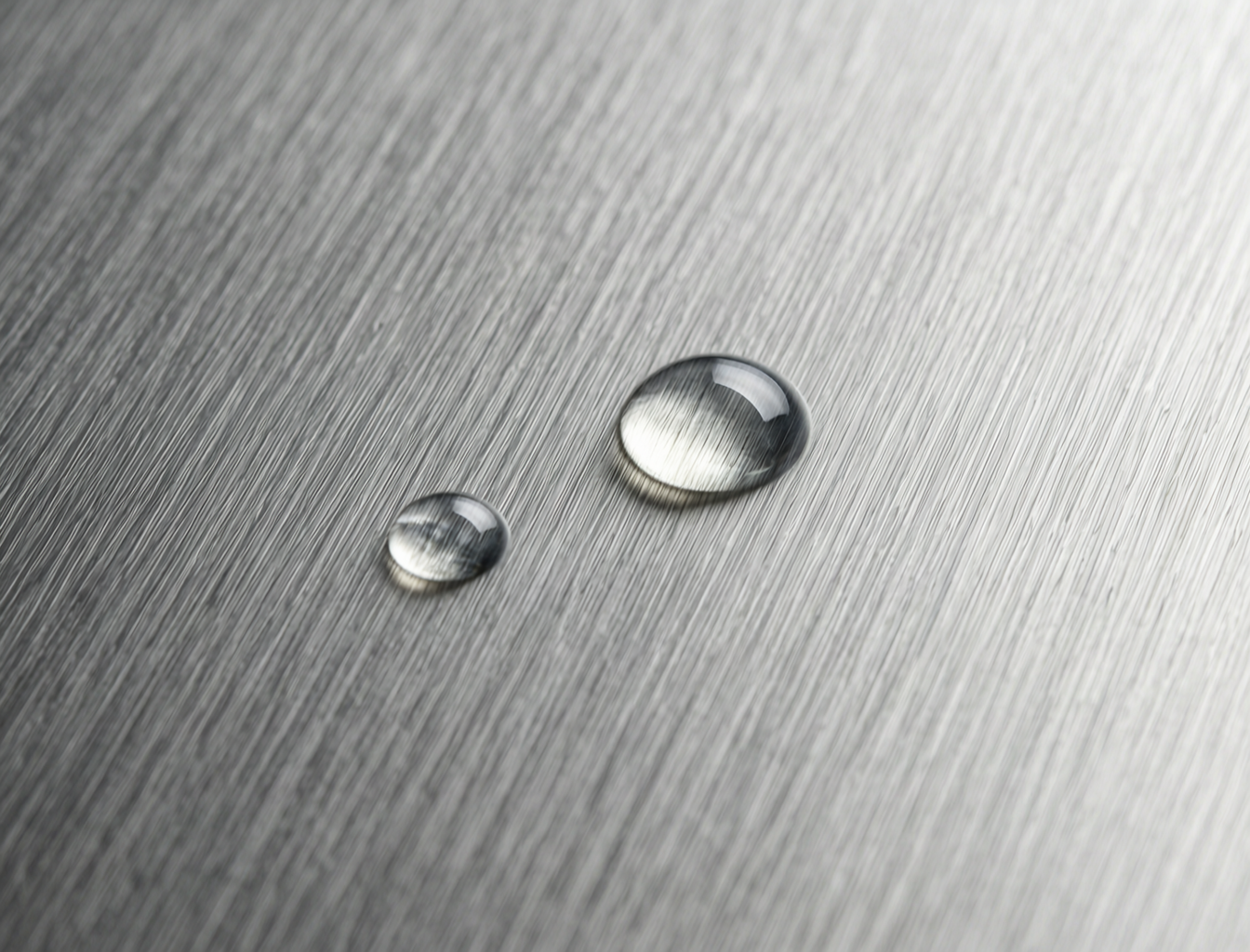 Close-up macro texture of Nano Anti-Fingerprint Coating (AFP)