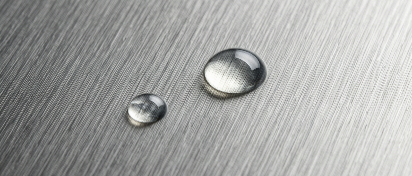 Close-up macro texture of Nano Anti-Fingerprint Coating (AFP)