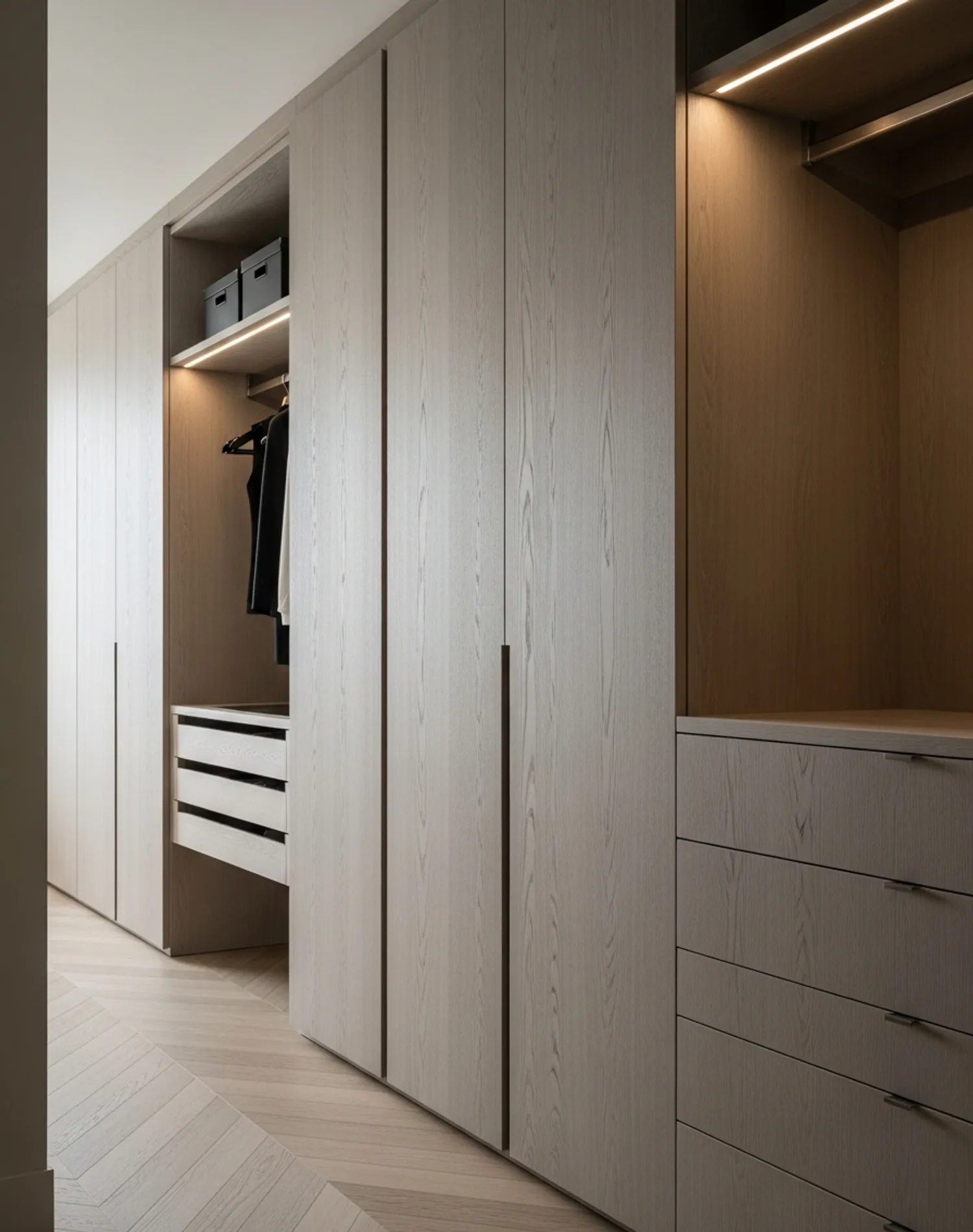 Suite de Armario Brera perspectiva interior