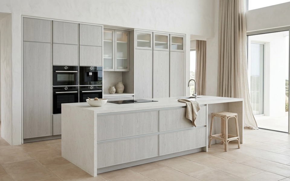 Shenzhen Private Residence — full stainless steel home — 304 stainless steel cabinetry installation by Fadior