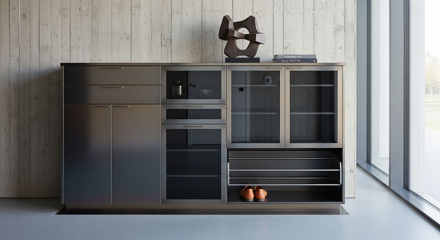 Fadior Archetype Entryway Suite — lifestyle setting with natural light and residential styling