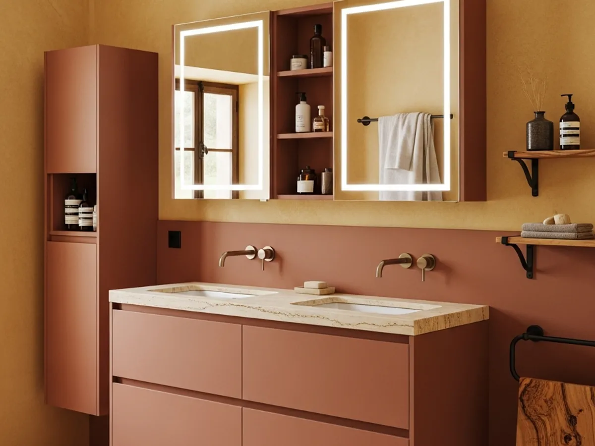 Suite de Baño y Tocador Acqua vista de producto