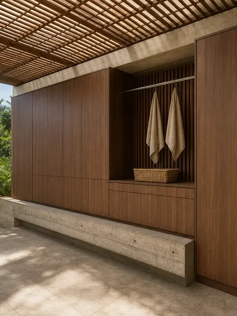 Suite de Balcón Cannes con Armario Secador Canopy