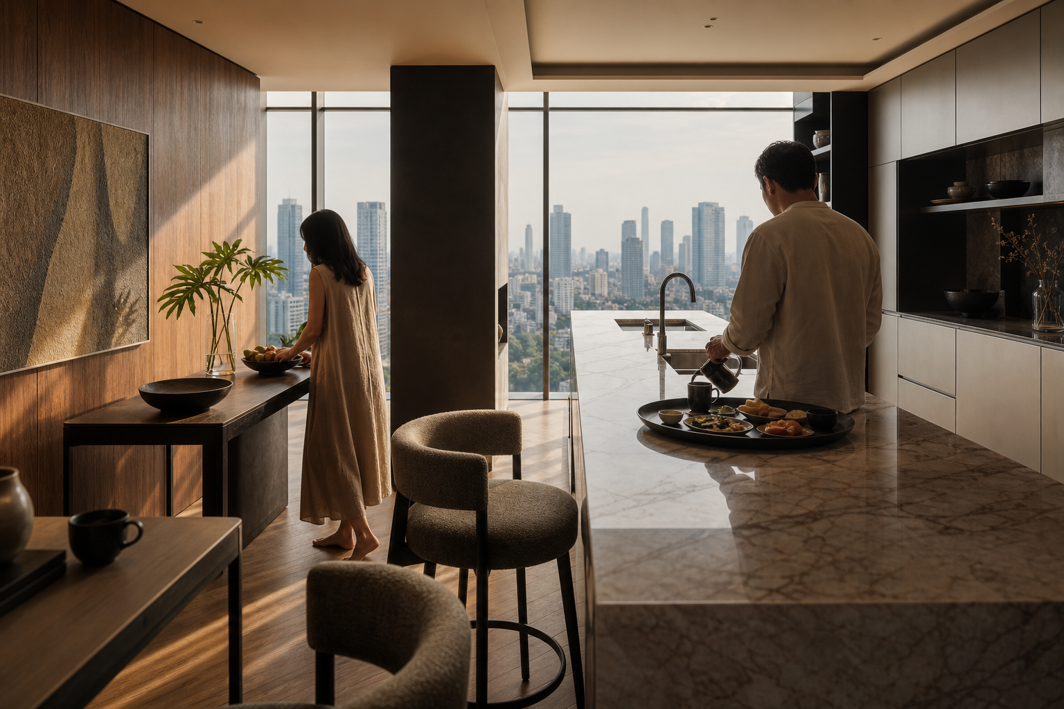 Penthouse de Cocina de 220 m² en Yakarta imagen 4