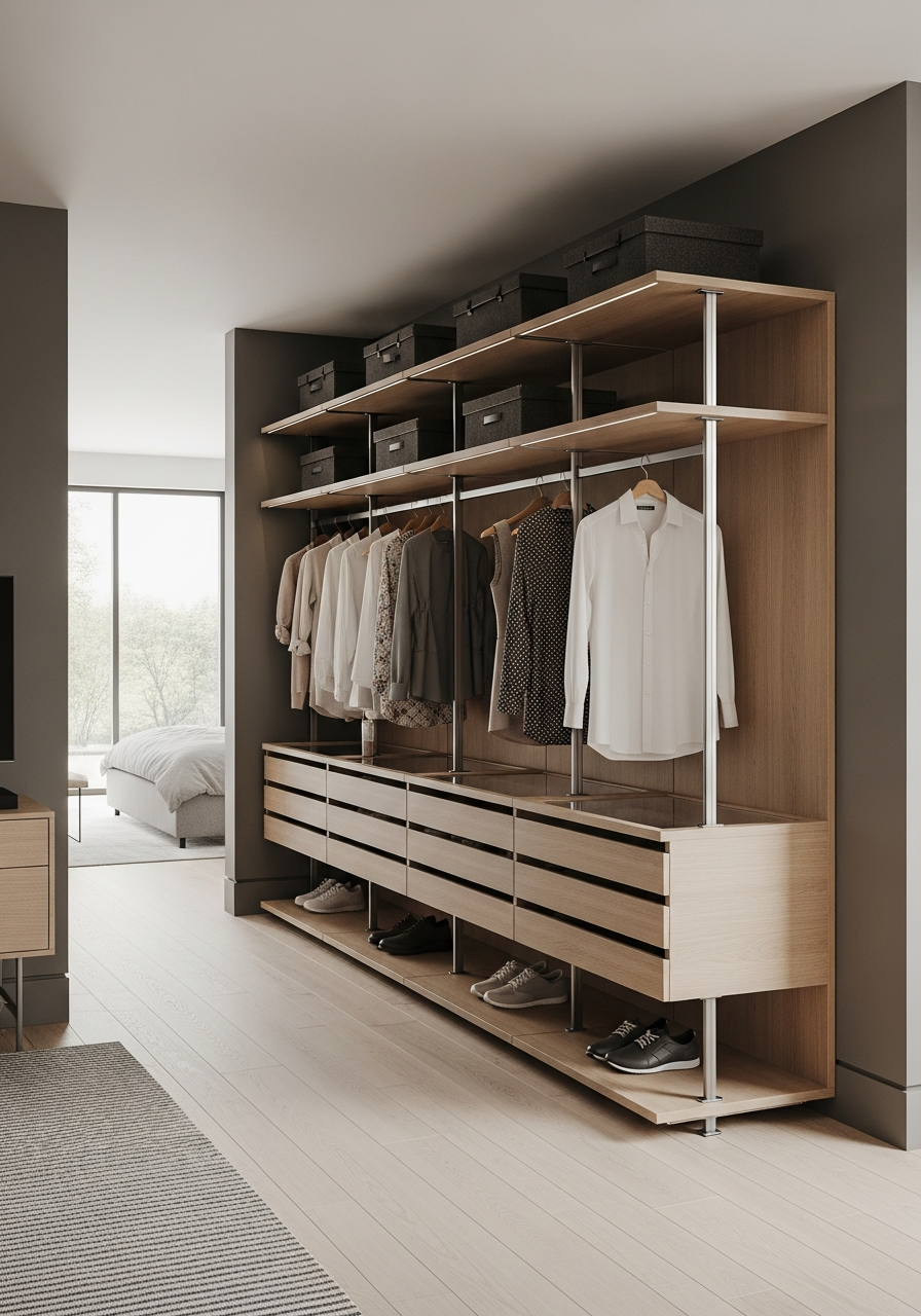 Brera Wardrobe Suite midscene view