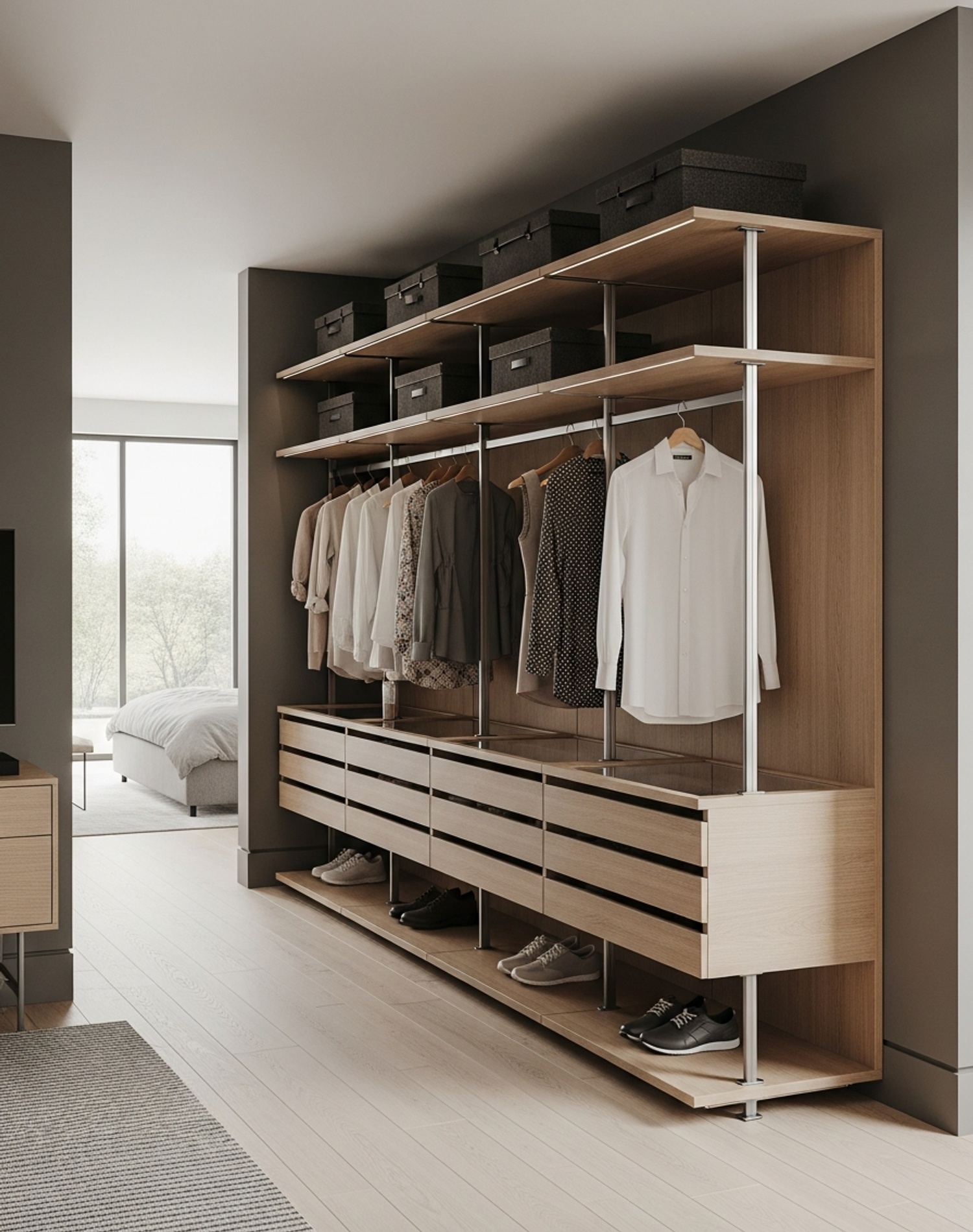 Brera Wardrobe Suite midscene view