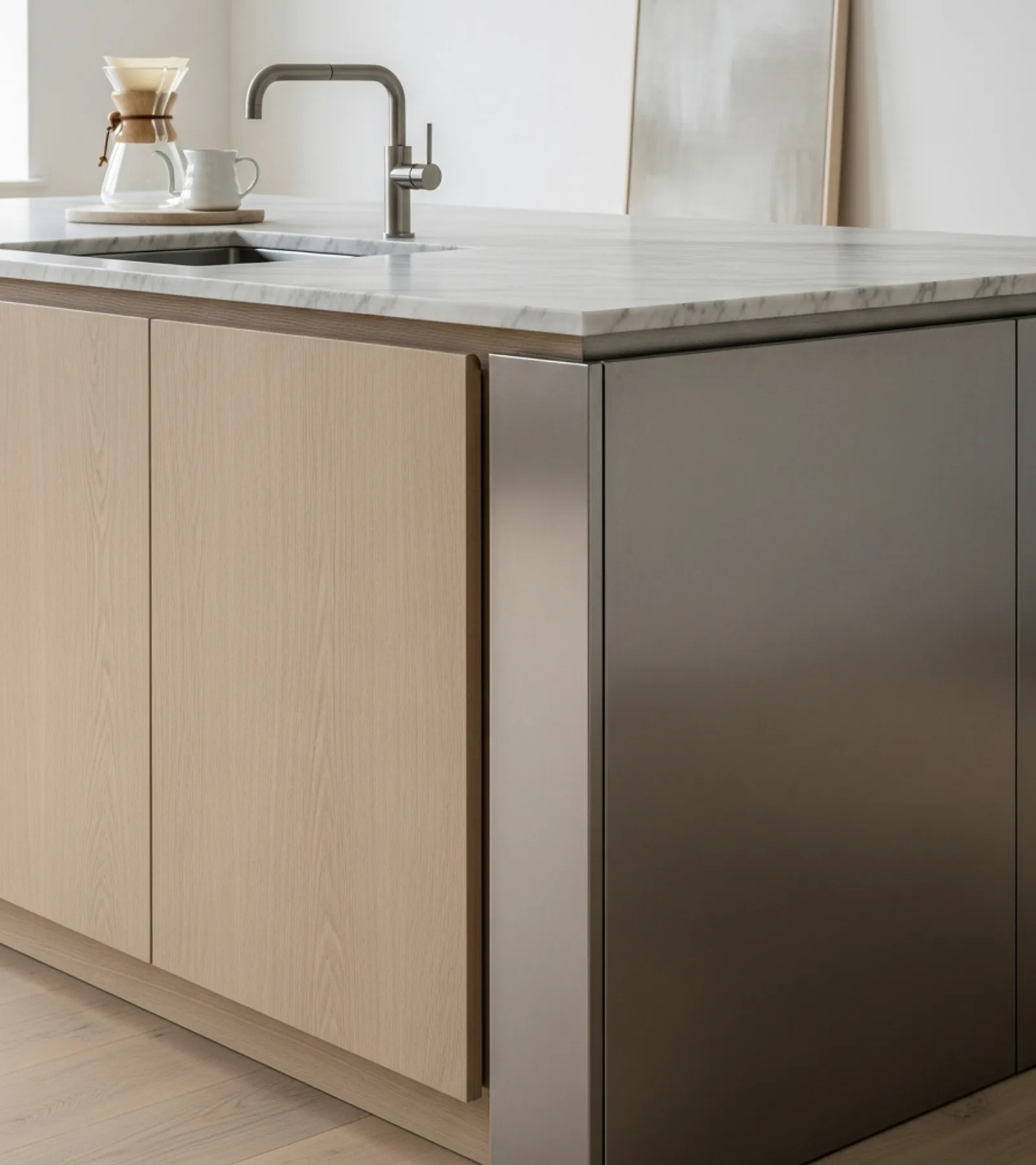 Suite de Cocina Abyss acabado y detalle
