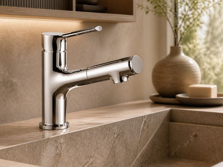 Basin styled in a FADIOR HOME interior setting