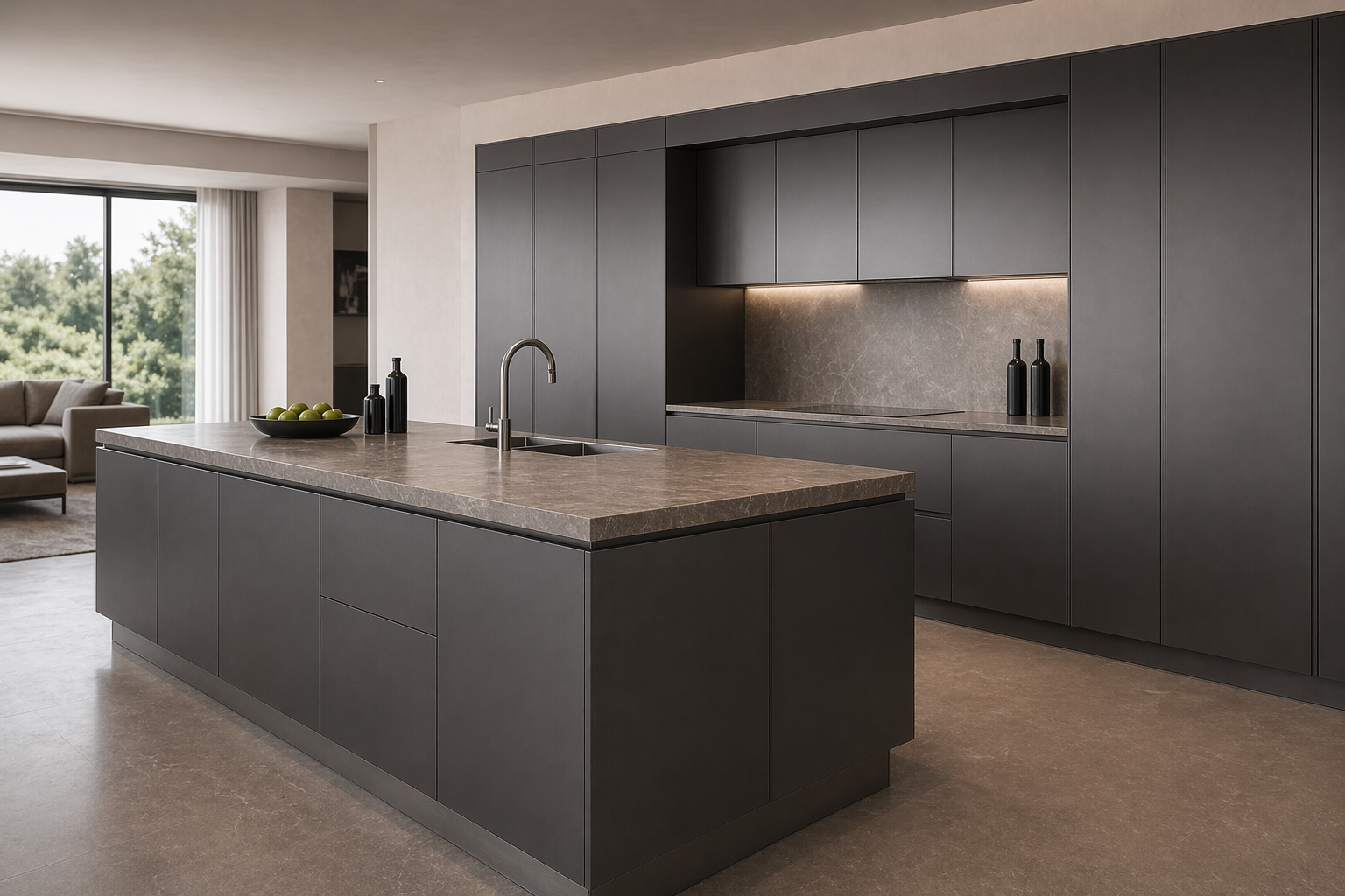 Fadior Abyss Kitchen Suite — interior room context showing cabinet integration